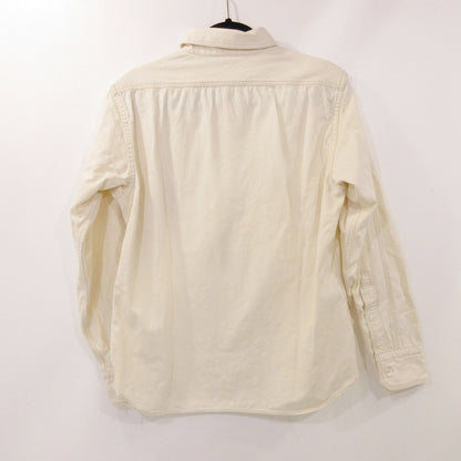 【中古】FREEWHEELERS | フリーホイーラーズ WORK SHIRTS DIAMOND CRACKER 長袖シャツ 2423005 UNION SPECIAL OVERALLS アイボリー