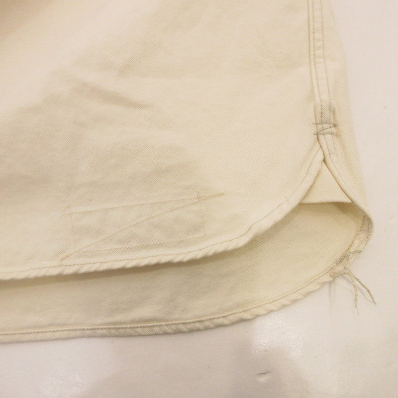 【中古】FREEWHEELERS | フリーホイーラーズ WORK SHIRTS DIAMOND CRACKER 長袖シャツ 2423005 UNION SPECIAL OVERALLS アイボリー