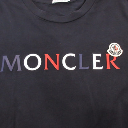 【中古】MONCLER | モンクレール 半袖Ｔシャツ 8C00043 8390T 国内正規品 ネイビー サイズ：S