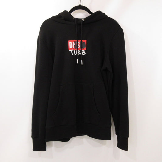【中古】DIESEL | ディーゼル S-GIRK-HOOD-B8 パーカー A032700GRAL ブラック サイズ：M