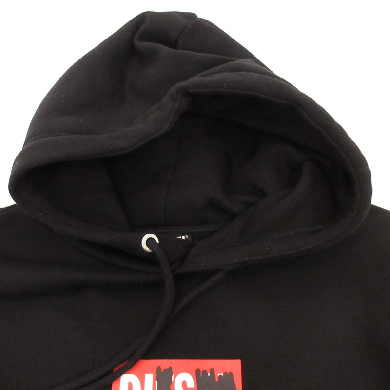 【中古】DIESEL | ディーゼル S-GIRK-HOOD-B8 パーカー A032700GRAL ブラック サイズ：M
