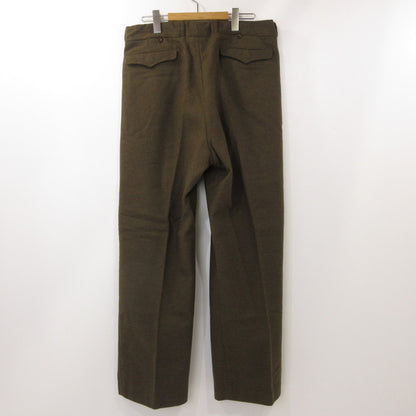 【中古】MILITARY衣料 | ミリタリーイリョウ M52 Wool Trousers パンツ フランス軍 オリーブ
