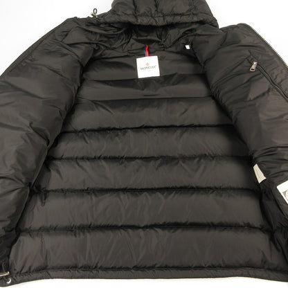 【中古】MONCLER | モンクレール AITON ダウンジャケット D20914188405 国内正規品 ブラック サイズ：3