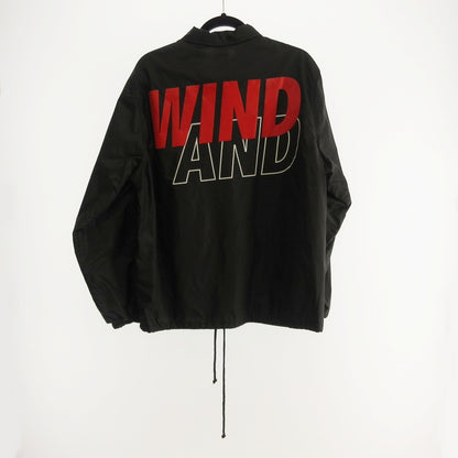 【中古】WIND AND SEA | ウィンダンシーウインダンシー COACH JACKET その他アウター WDS-JK-01 ブラック サイズ：M