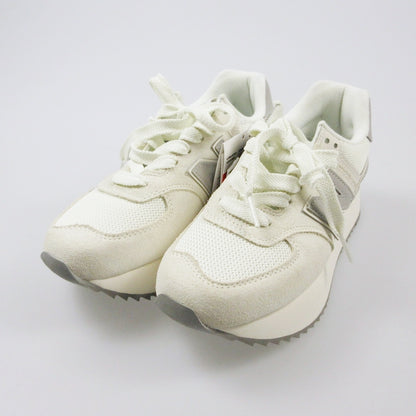 【中古】NEW BALANCE | ニューバランス スニーカー WL574ZJP ホワイト 24cm