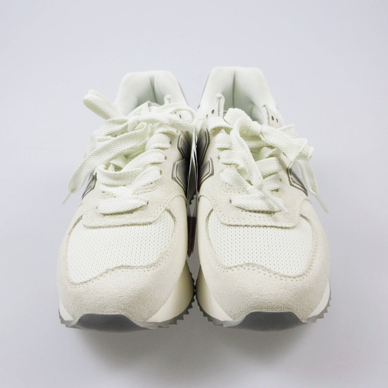 【中古】NEW BALANCE | ニューバランス スニーカー WL574ZJP ホワイト 24cm