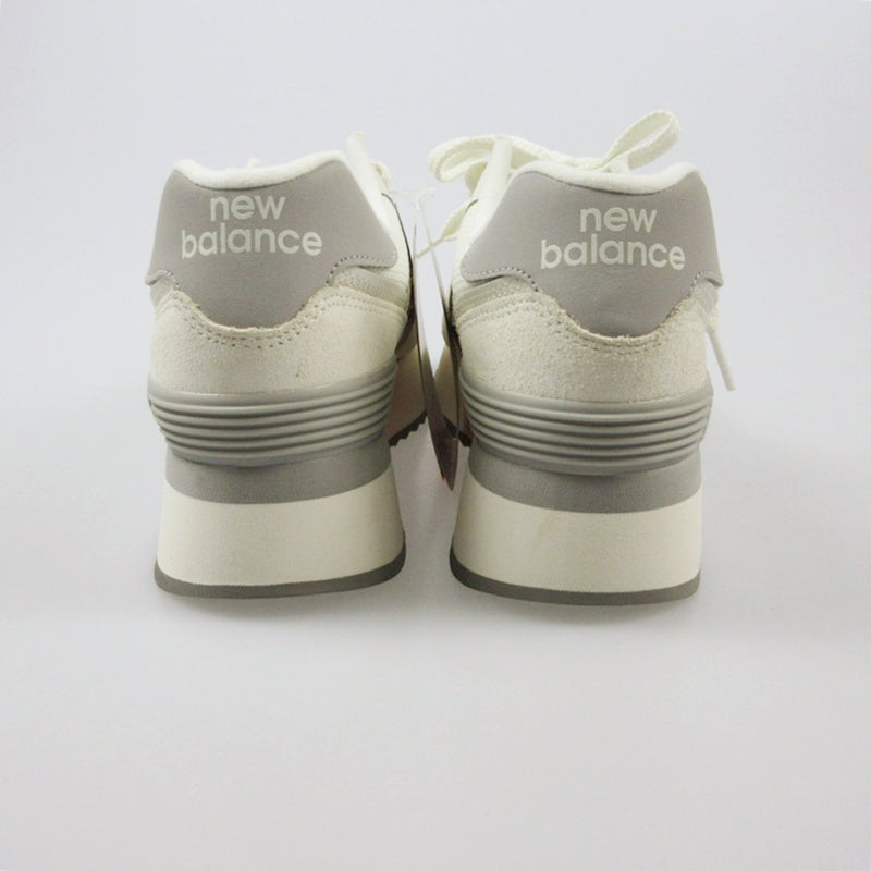 【中古】NEW BALANCE | ニューバランス スニーカー WL574ZJP ホワイト 24cm