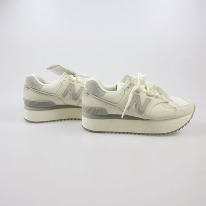 【中古】NEW BALANCE | ニューバランス スニーカー WL574ZJP ホワイト 24cm