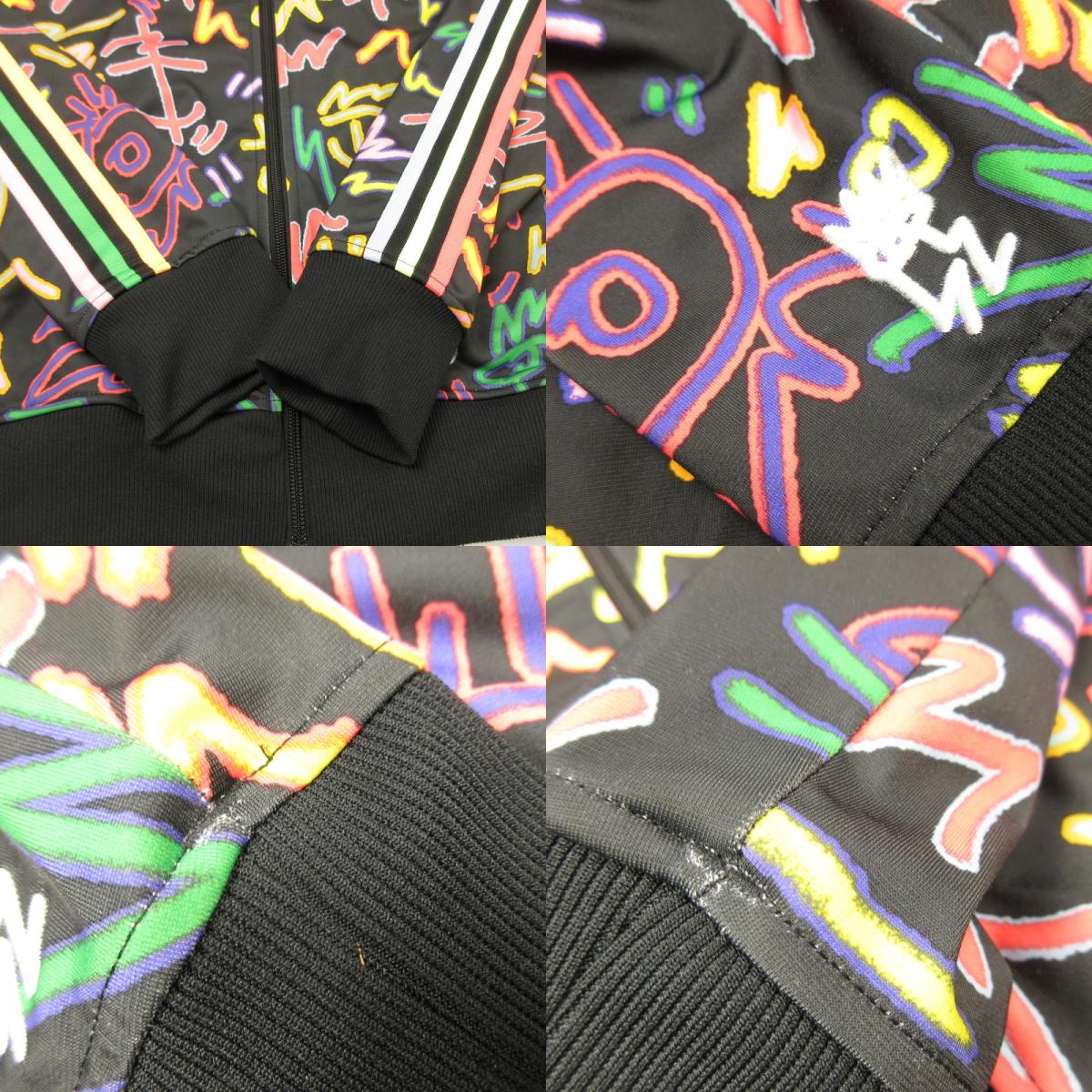 【中古】adidas Originals | アディダスオリジナルス Small Love Unites Super Star Track Top ジャージ HC3088 ×Kris Andrew サイズ：M