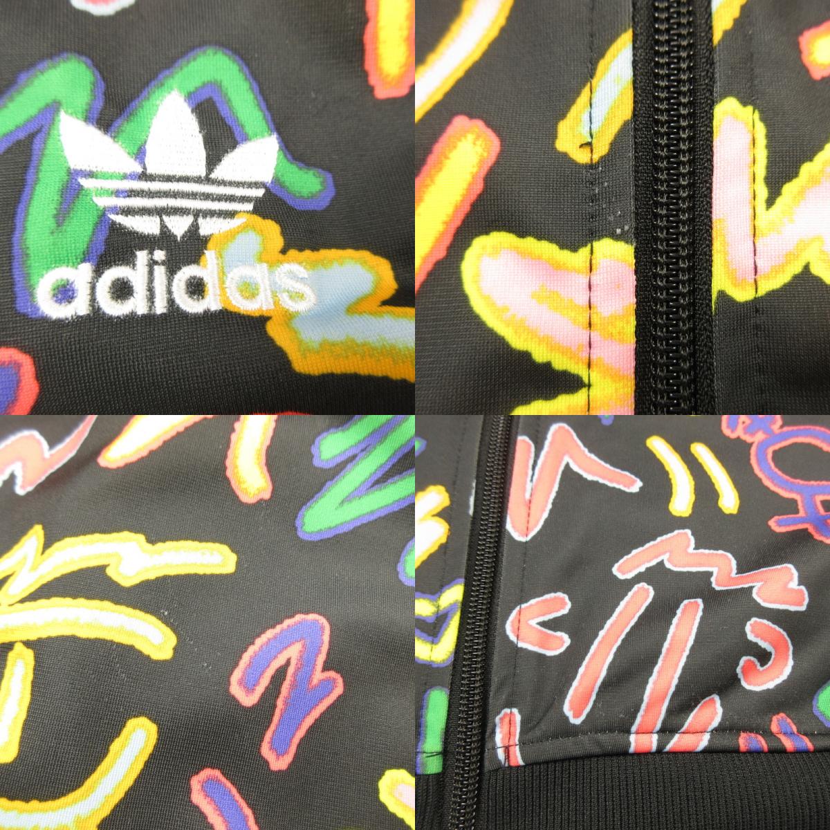 【中古】adidas Originals | アディダスオリジナルス Small Love Unites Super Star Track Top ジャージ HC3088 ×Kris Andrew サイズ：M