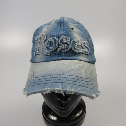 【中古】 Rose Denim Ballcap キャップ ライトブルー