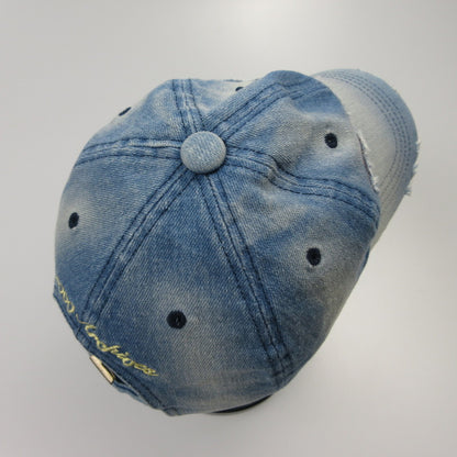 【中古】 Rose Denim Ballcap キャップ ライトブルー