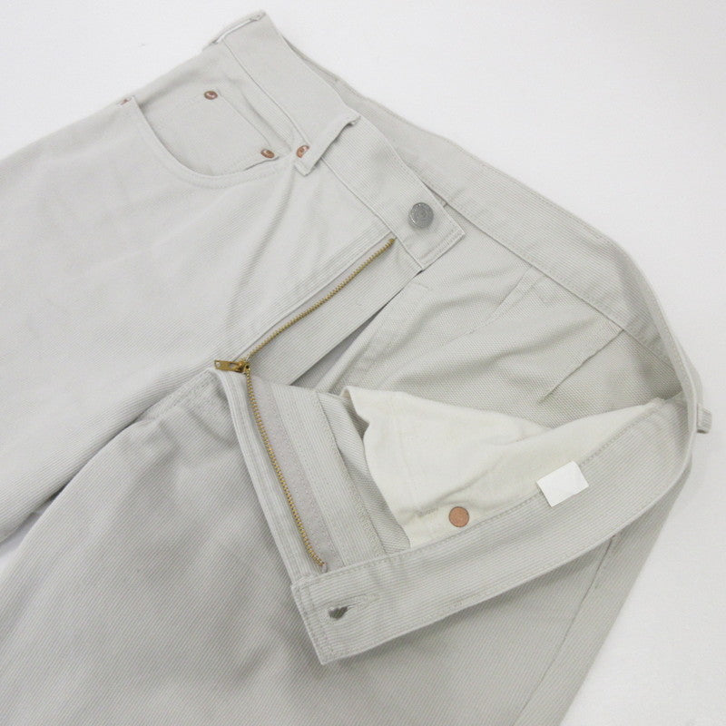 【中古】WORKERS | ワーカーズ Pique Pants パンツ LOT819 アイボリー