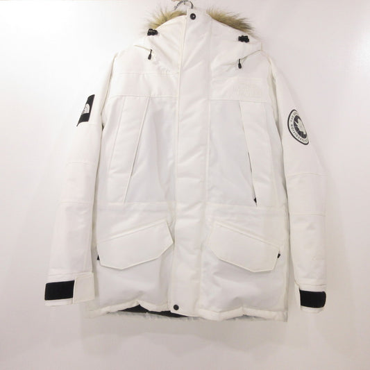 【中古】THE NORTH FACE | ザ・ノースフェイス ANTARCTICA PARKA ダウンジャケット ND92343 ホワイト サイズ：M