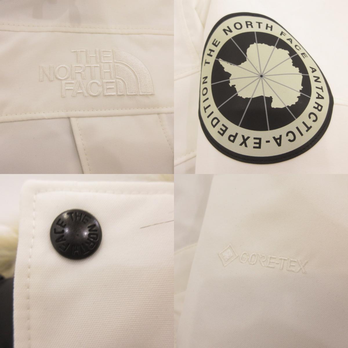 【中古】THE NORTH FACE | ザ・ノースフェイス ANTARCTICA PARKA ダウンジャケット ND92343 ホワイト サイズ：M
