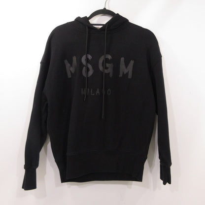 【中古】MSGM | エムエスジーエム パーカー 3142MDM515 ブラック サイズ：XXS