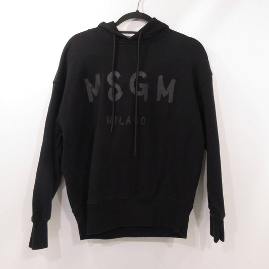 【中古】MSGM | エムエスジーエム パーカー 3142MDM515 ブラック サイズ：XXS