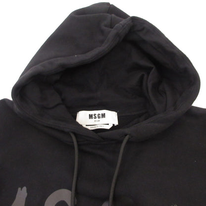 【中古】MSGM | エムエスジーエム パーカー 3142MDM515 ブラック サイズ：XXS