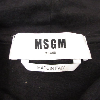 【中古】MSGM | エムエスジーエム パーカー 3142MDM515 ブラック サイズ：XXS