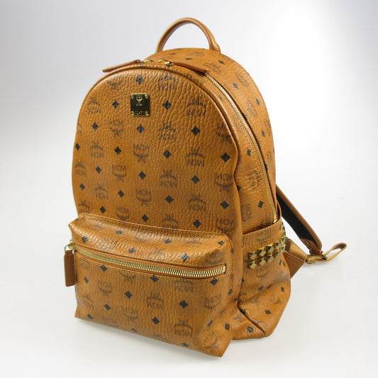 【中古】MCM | エム・シー・エム Stark Side Studs Backpack リュック・デイパック MMK65VE38CO001