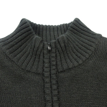【中古】schott | ショット Skull ZIP BOA SWEATER ブルゾン 3124034 ブラック