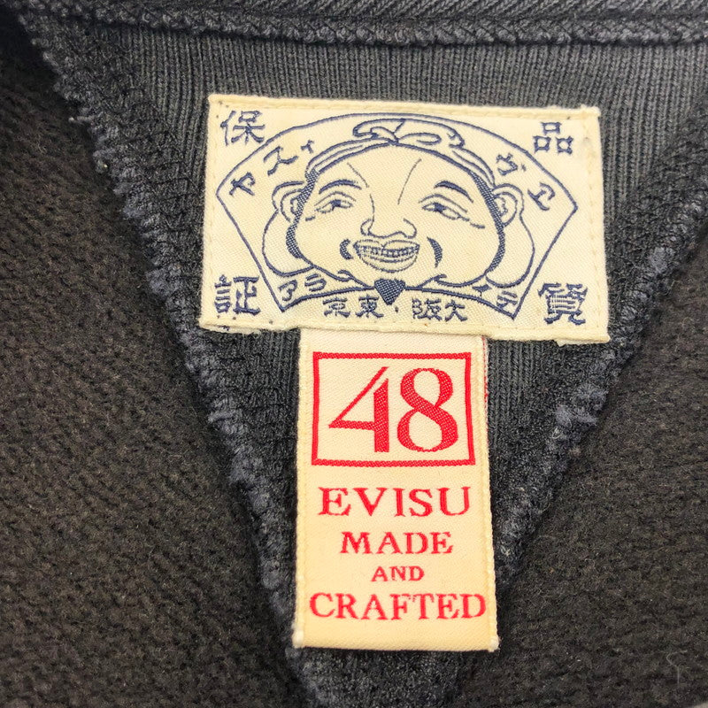 【中古】EVISU | エヴィス スウェット ブラック サイズ：48