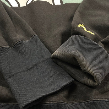 【中古】EVISU | エヴィス スウェット ブラック サイズ：48