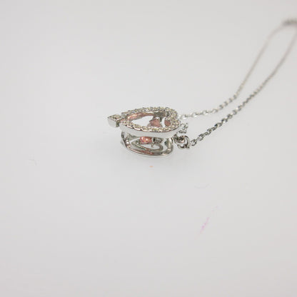【中古】SWAROVSKI | スワロフスキー Sparkling Dance Heart ネックレス 5465284 シルバー