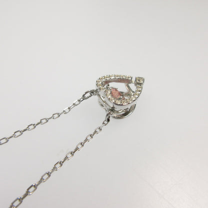 【中古】SWAROVSKI | スワロフスキー Sparkling Dance Heart ネックレス 5465284 シルバー