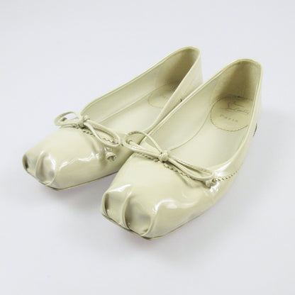 【中古】Christian Louboutin | クリスチャンルブタン ROSELLA FLAT バレエシューズ ホワイト