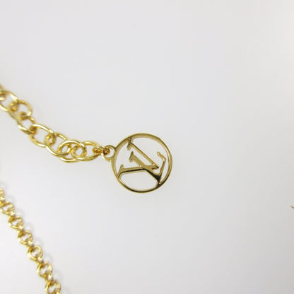 【中古】LOUIS VUITTON | ルイ・ヴィトン LVアイコニック ネックレス M00596 ゴールド