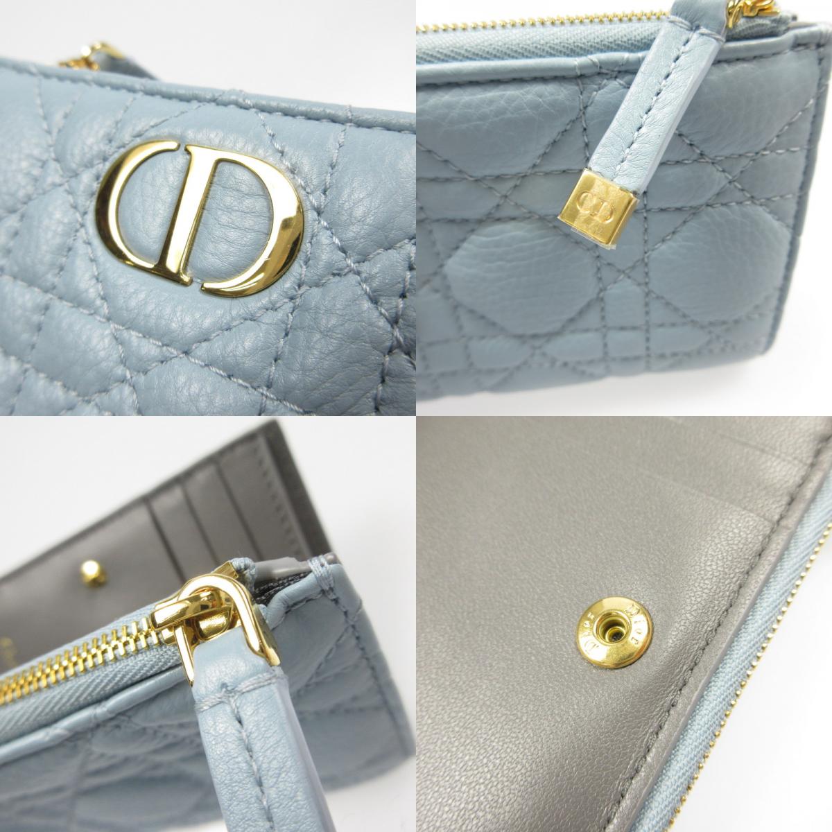 【中古】Dior | ディオール Caro Dahlia ウォレット 長財布 S5173UWHC_M81B