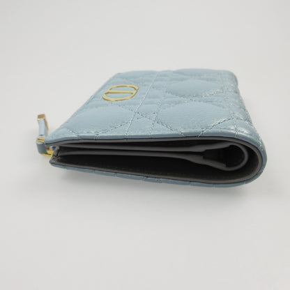【中古】Dior | ディオール Caro Dahlia ウォレット 長財布 S5173UWHC_M81B