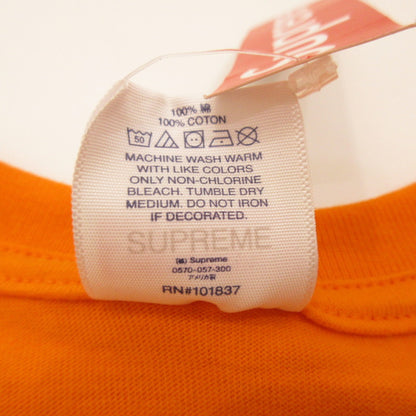 Supreme | Supreme PAYMENT TEE Short Sleeve T-Shirt 2023A/W Orange Size: M