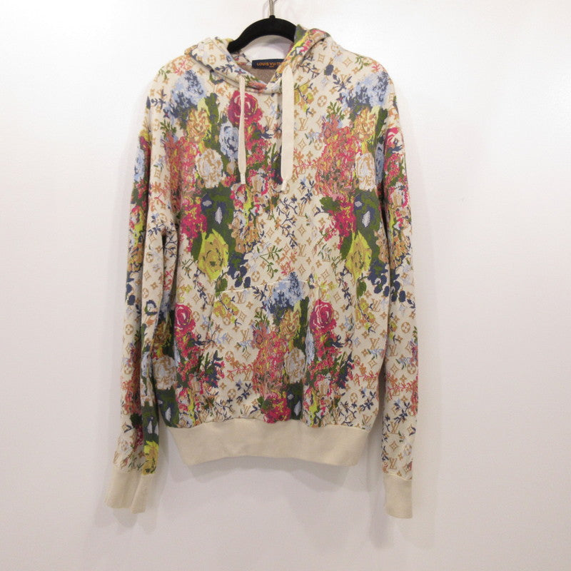 LOUIS VUITTON | ルイ・ヴィトン LVフラワーグラフィックジャカードフーディ パーカー 1AAGNZ 国内正規品 サイズ：XL【姫路東店】