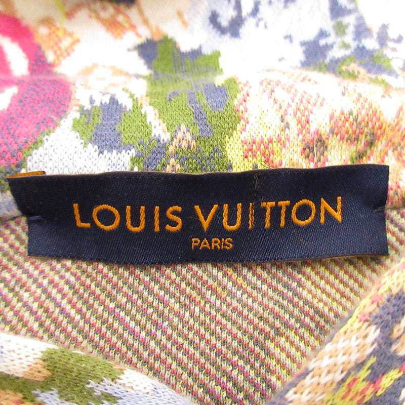 LOUIS VUITTON | ルイ・ヴィトン LVフラワーグラフィックジャカードフーディ パーカー 1AAGNZ 国内正規品 サイズ：XL【姫路東店】