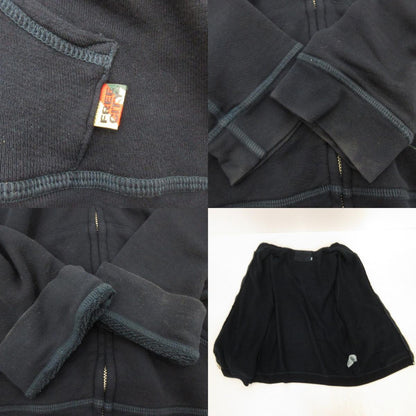 【中古】FREE CITY(聖林公司) | フリーシティ SUPERFLUFF LUX ZIP HOODIE パーカー ネイビー サイズ：4