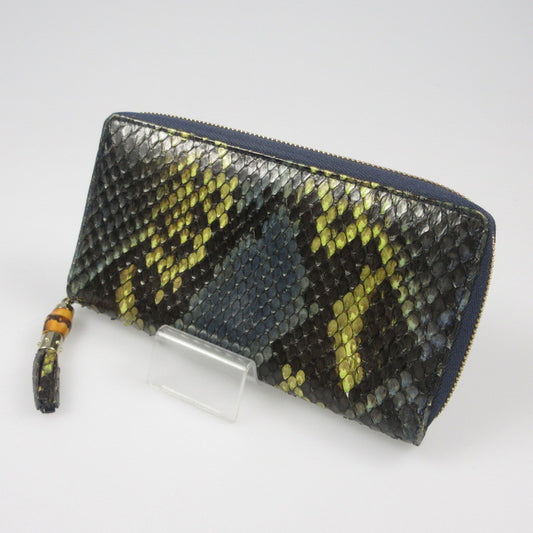 【中古】GUCCI | グッチ 長財布 307984 エキゾチックレザー