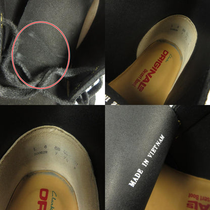 【中古】Clarks | クラークス DESERT BOOT ブーツ 500629 US7.5(25.5cm程度) ブラック