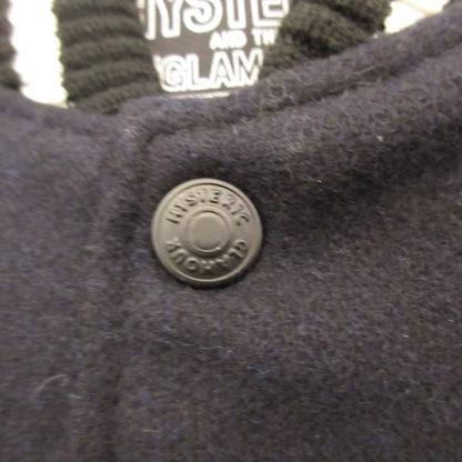 【中古】HYSTERIC GLAMOUR | ヒステリックグラマー TEAM LOGO刺繍 ヴァーシティジャケット スタジャン 02213AB12 ブラック サイズ：L