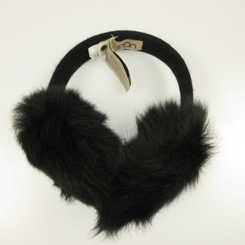 UGG | UGG LUXE EARMUFF W/FUR Other Accessories 1016214 Black
