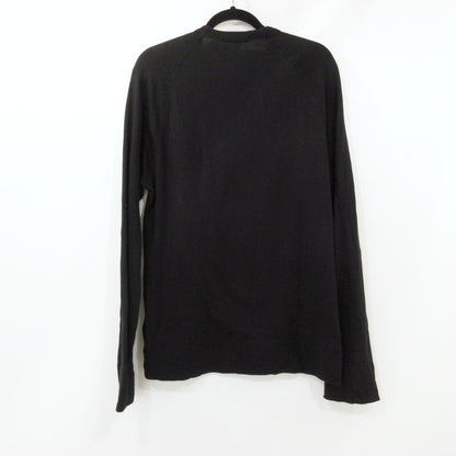 【中古】JAMES PERSE | ジェームスパース バックパイルスウェットプルオーバーTシャツ 長袖Ｔシャツ 18033003609 ブラック サイズ：1