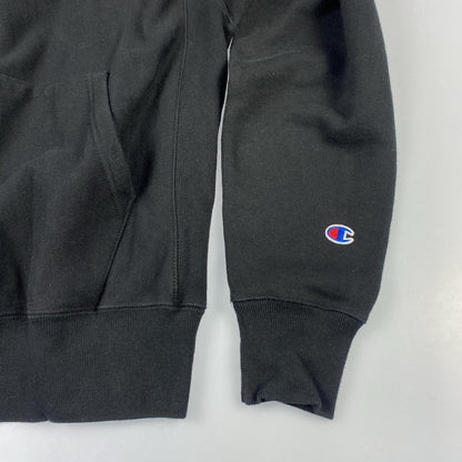 【中古】 REVERSE WEAVE パーカー ×Champion ブラック サイズ：M