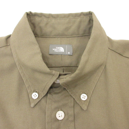【中古】THE NORTH FACE | ザ・ノースフェイス L/S HALF DOME SHIRT 長袖シャツ NR12450 カーキ サイズ：M