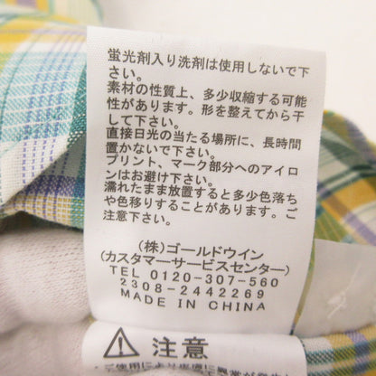 【中古】THE NORTH FACE | ザ・ノースフェイス L/S MADRAS SHIRT 長袖シャツ NR12431 サイズ：M