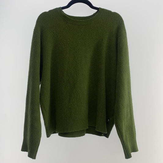 【中古】STUSSY | ステューシー PAISLEY SWEATER セーター 117118 年式:2022S/S グリーン サイズ：M