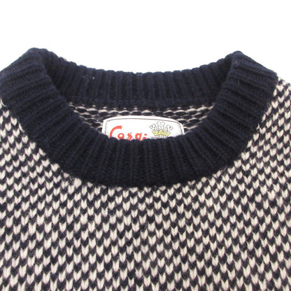【中古】TOMORROWLAND | トゥモローランド Birdseye Knit セーター 55-02-35-02401 ネイビー サイズ：M