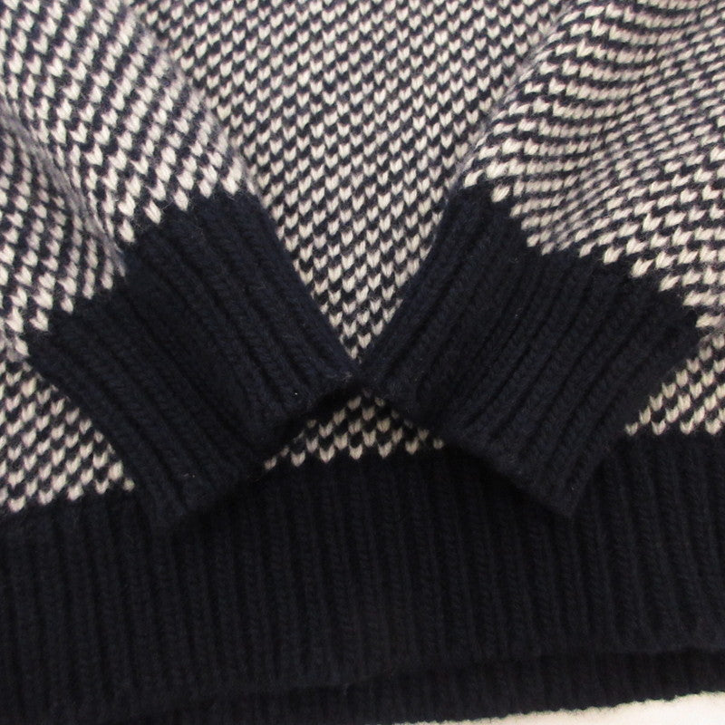 【中古】TOMORROWLAND | トゥモローランド Birdseye Knit セーター 55-02-35-02401 ネイビー サイズ：M