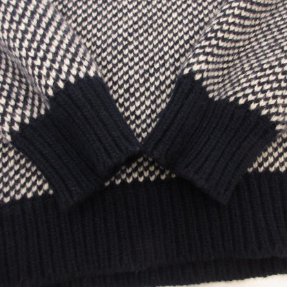 【中古】TOMORROWLAND | トゥモローランド Birdseye Knit セーター 55-02-35-02401 ネイビー サイズ：M
