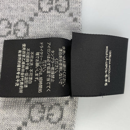 【中古】GUCCI | グッチ GG柄 マフラー 325806 3G206 国内正規品